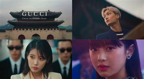 iu gucci 2024|EXO's Kai, IU, & NewJeans's Hanni star in stunning promo.